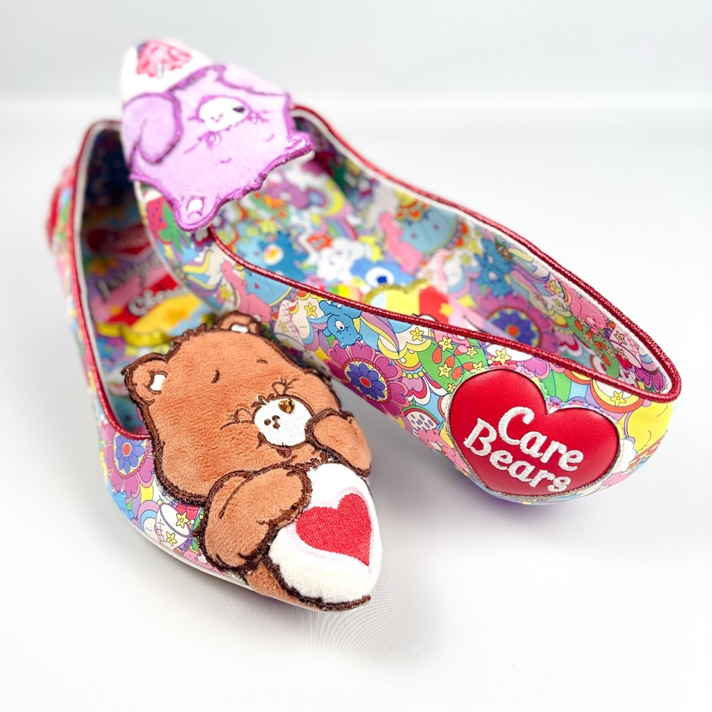 Irregular Choice x Care Bears “Sharing is Caring” Flats – Size 39 / UK 6 - Picture 6 of 6